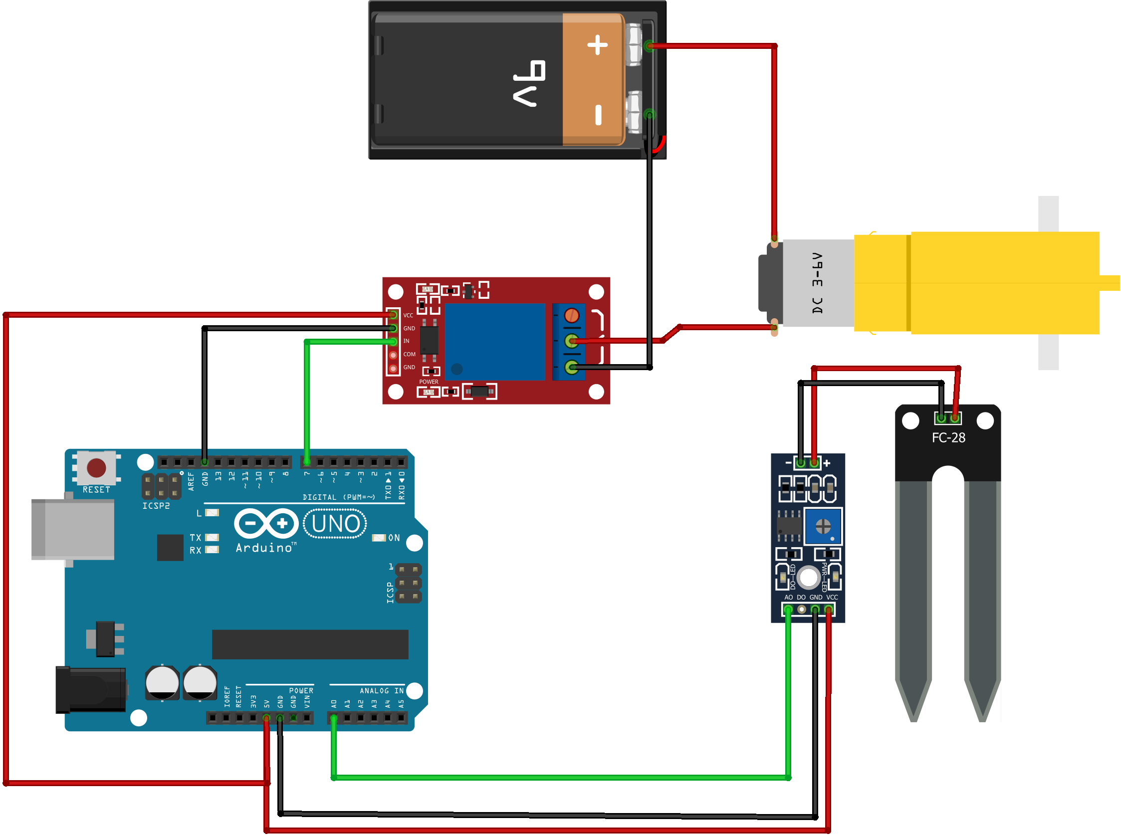 Soil Moisture Monitoring and Irrigation System with Arduino Uno ...