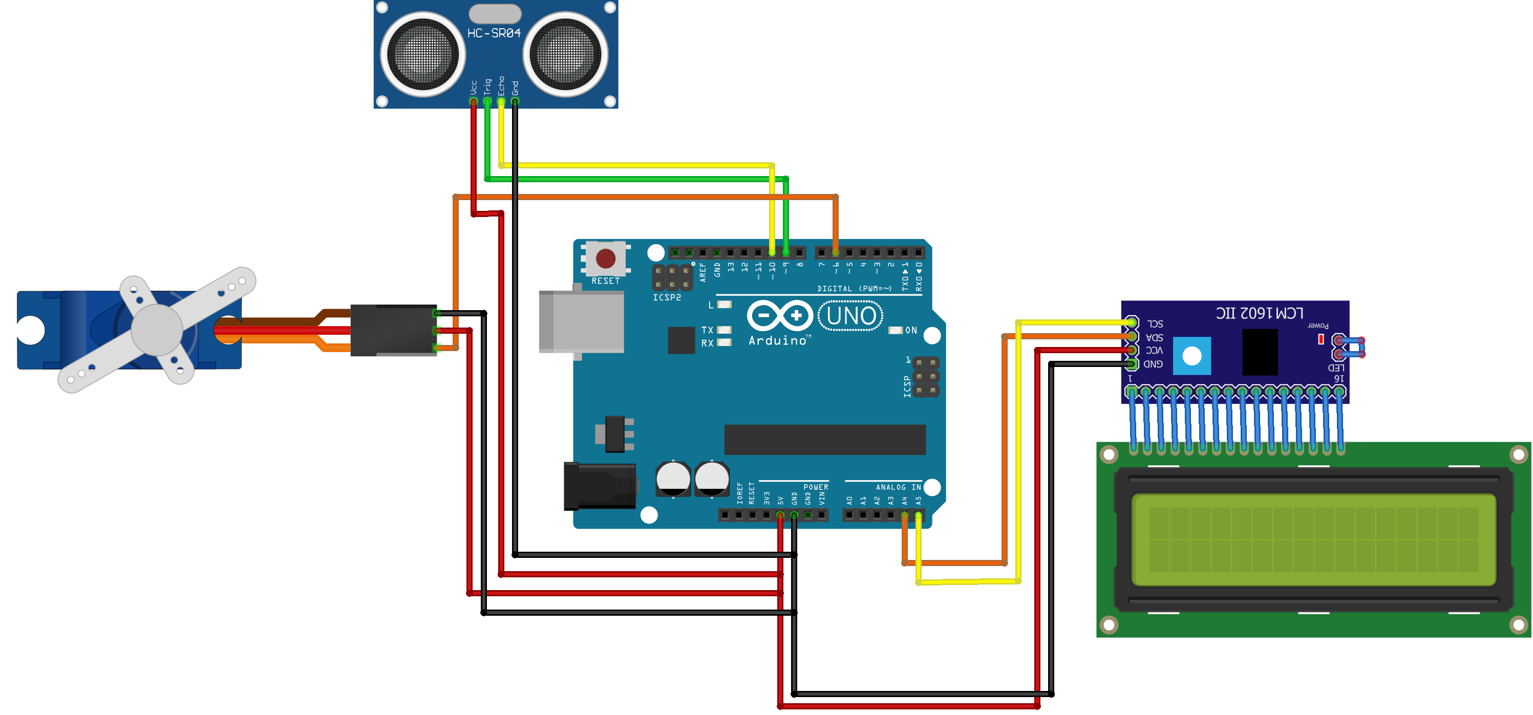 Object Tracking and Following System with LCD Feedback - Electronics ...